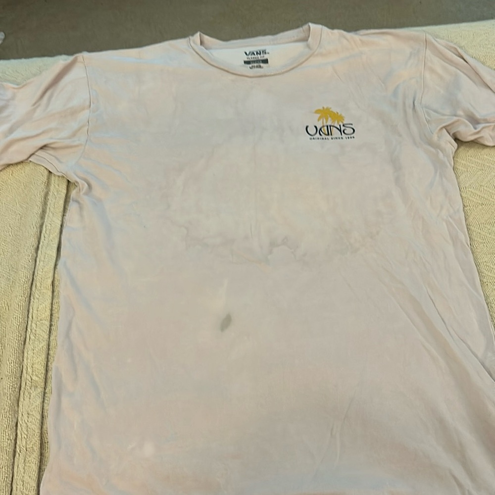 Pink VANS t shirt